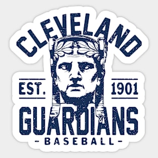 Retro Cleveland Guardians by Buck Tee Sticker